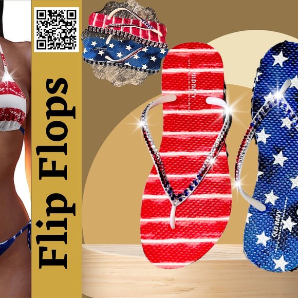 Flip Flops, Women Sandals, Girls Sandals, Ladies Shoes, Independence Day, Labor - Picture 12 of 16
